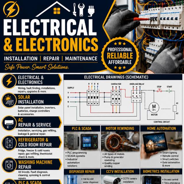 Elijah Ndungu, Electricians